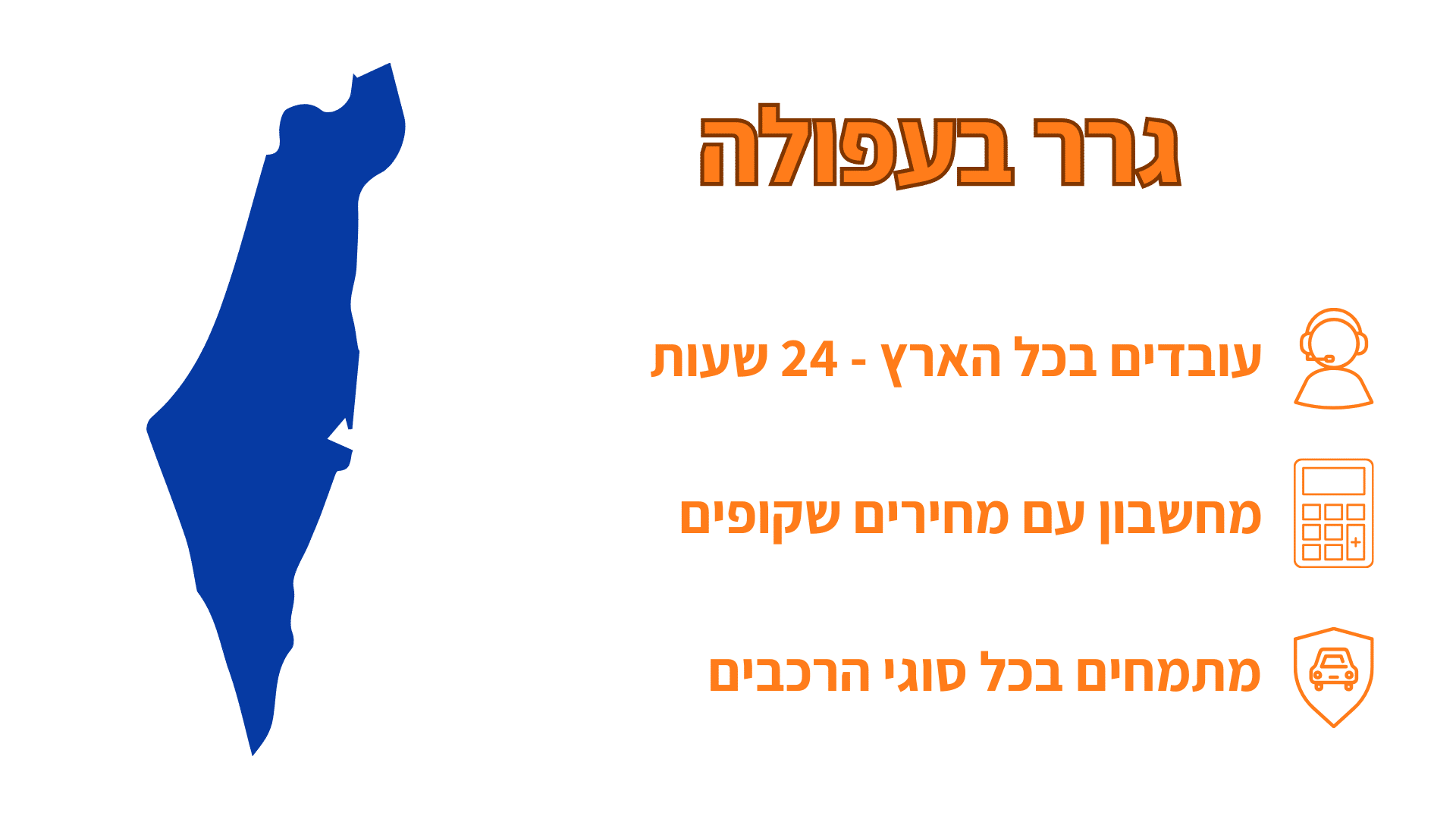 שירותי גרירה בעפולה עם זמינות בכל הארץ